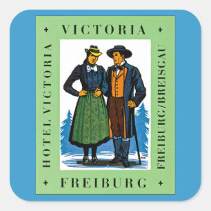 Victoria ~ Freiburg Square Sticker