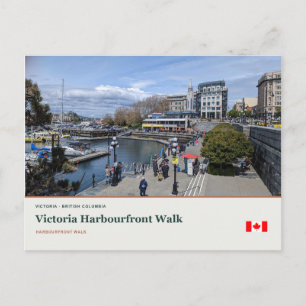 Victoria Harbourfront Walk Postcard