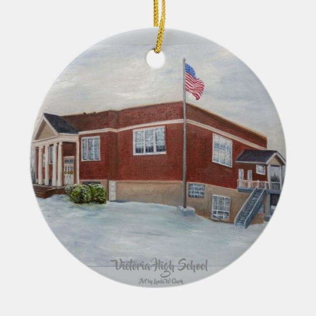 Victoria High School 2018 Ornament (Front)