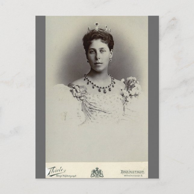 Victoria Melita Grand Duchess Cyril #011D Postcard (Front)