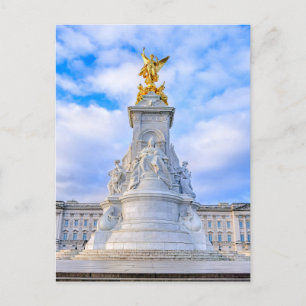 Victoria memorial, Buckingham Palace, London Postc Postcard