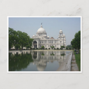 victoria memorial reflection postcard