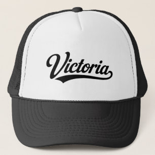 Victoria name first last family gifts trucker hat