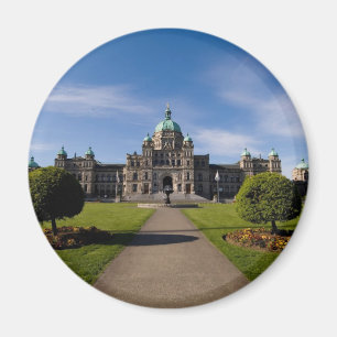 Victoria Parliament Building 3 Magnet