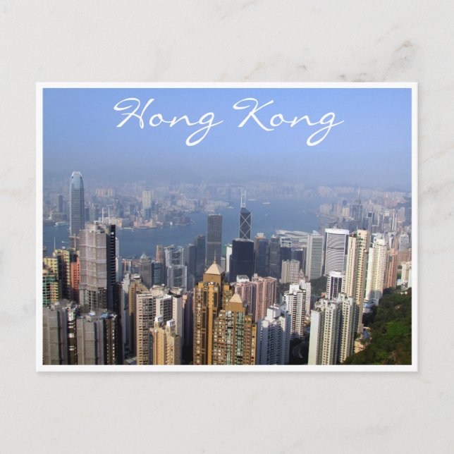 victoria peak view postcard (Front)