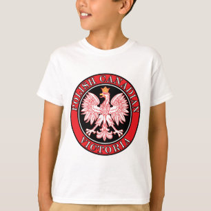 Victoria Polish Canadian Eagle T-Shirt