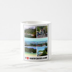Victoria - Seychelles - I Love - Coffee Mug