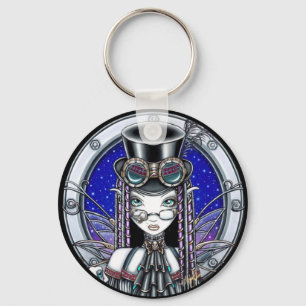 "Victoria" Steam Punk Faerie Keychain