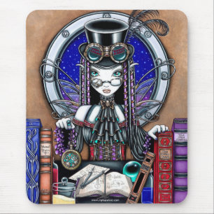 "Victoria" Steam Punk Faerie Mouspad Mouse Mat