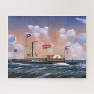Victoria steam tug 1859 jigsaw puzzle