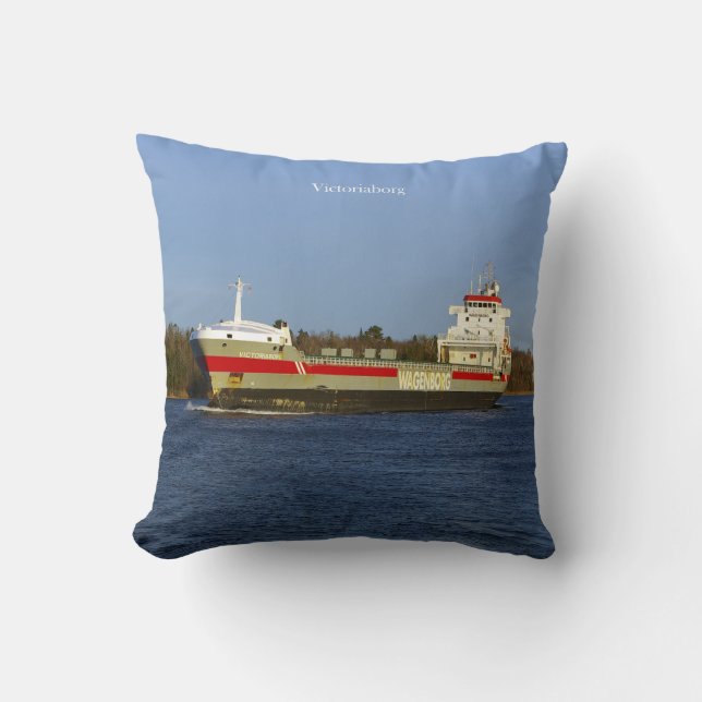 Victoriaborg square pillow (Front)