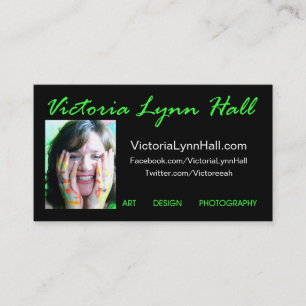 VictoriaLynnHall.com Business Cards