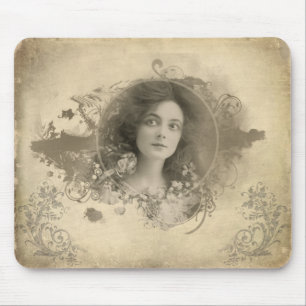 Victorian Actress Miss Doro Mousepad