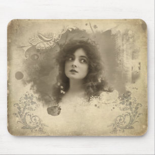 Victorian Actress Miss Doro Mousepad