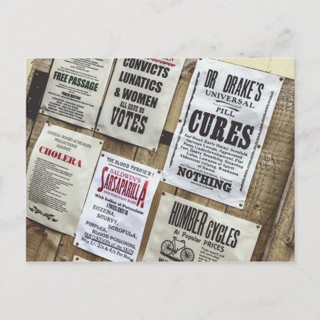 Victorian Advertising Postcard (Front)