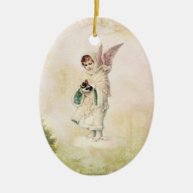 Victorian Angel Ornament (Front)