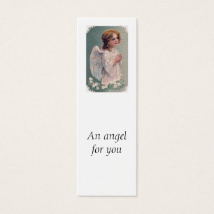 Victorian Angel Praying Postcard