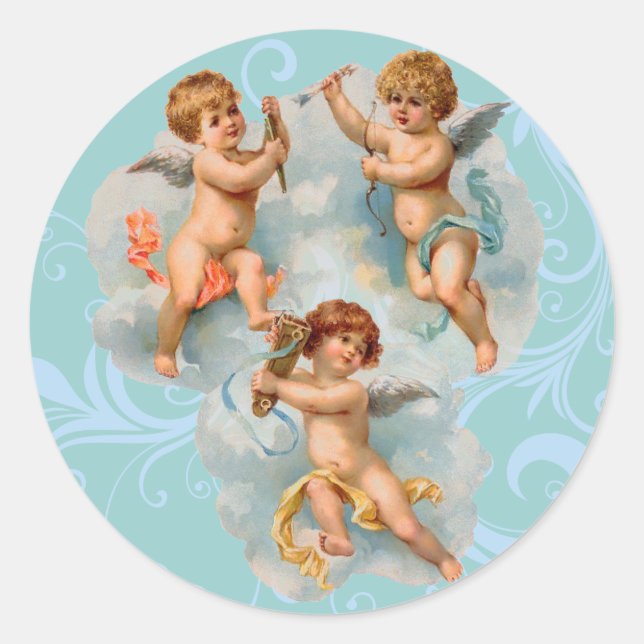 Victorian Angel Stickers (Front)