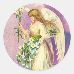 Victorian Angel Stickers