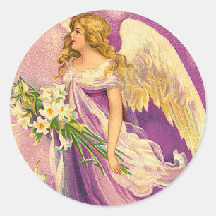 Victorian Angel Stickers