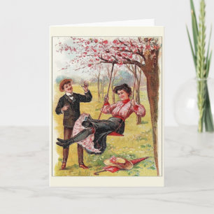 Victorian Anniversary Card