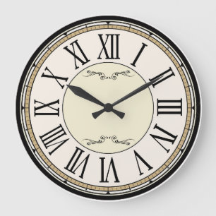 Victorian Antique Roman Numbers Clock