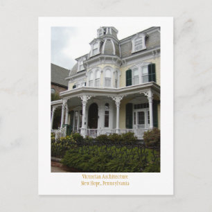 Victorian Architecture Postcard