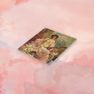 Victorian art Ceramic Tile