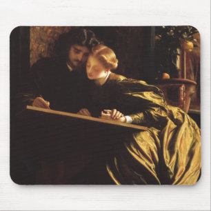 Victorian Art, Painter's Honeymoon by Leighton Mouse Mat
