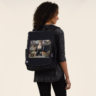 Victorian Barmaid Girl at Folies Bergere, France Backpack