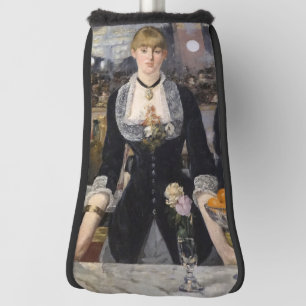 Victorian Barmaid Girl at Folies Bergere, France Golf Head Cover