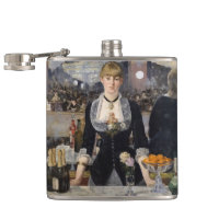 Victorian Barmaid Girl at Folies Bergere, France