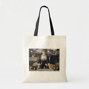 Victorian Barmaid Girl at Folies Bergere, France Tote Bag