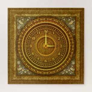 Victorian baroque clock jigsaw puzzle