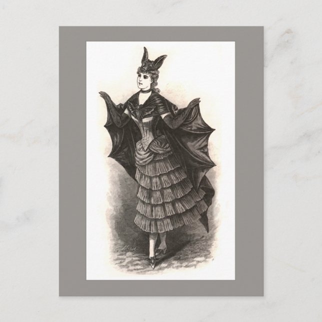 Victorian Bat - Postcard #1 (Front)