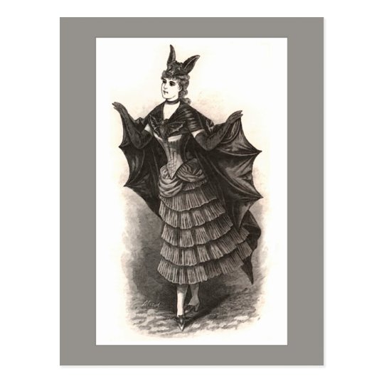 Victorian Bat - Postcard #1