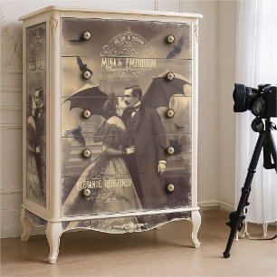 Victorian Beauty Dracula's Kiss Gothic Romance Tissue Paper