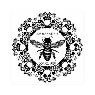 Victorian Bee Personalise Stamp