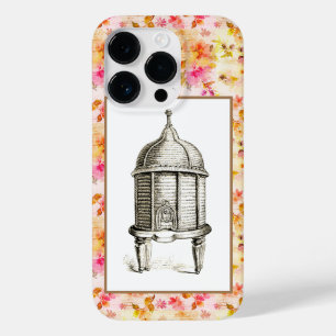Victorian Beehive on Floral Case-Mate iPhone 14 Pro Case
