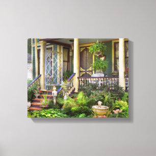 Victorian - Bevidere NJ - A summer's cottage Canvas Print