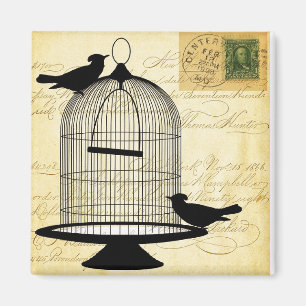 Victorian Birdcage Magnet