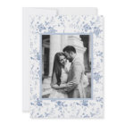 Victorian Blue Floral Dusty Blue Wedding