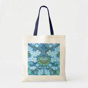 Victorian Blue Tote Bag