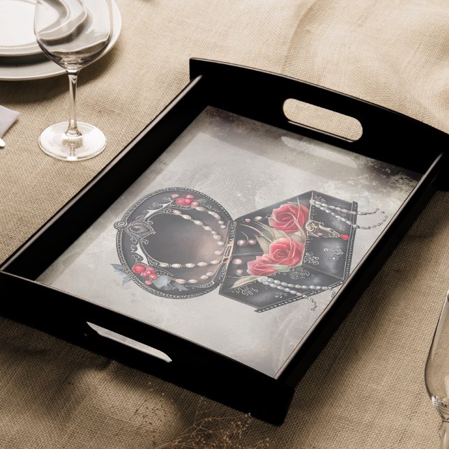 Victorian Boudoir | Antique Jewellery Keepsake Box Tissue Paper (Creator Uploaded)