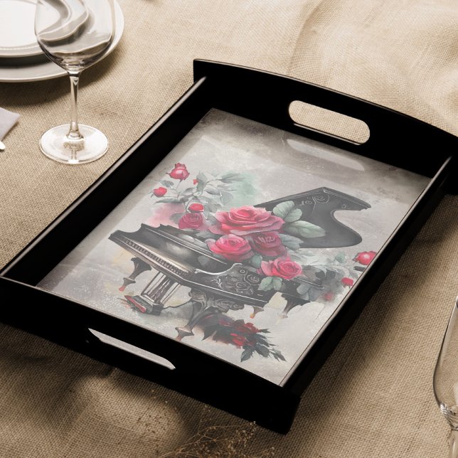 Victorian Boudoir | Antique Music Rose Grand Piano Tissue Paper (Creator Uploaded)