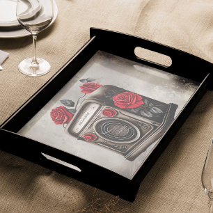 Victorian Boudoir Antique Music Tabletop Radio Tissue Paper