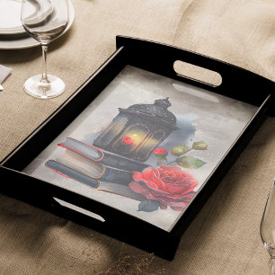 Victorian Boudoir   Antique Spellbooks and Lantern Tissue Paper