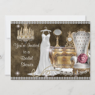VICTORIAN BRIDAL SHOWER INVITATION