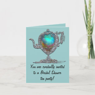 Victorian Bridal Shower Tea Party Invite