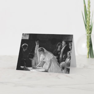 Victorian Bride Card